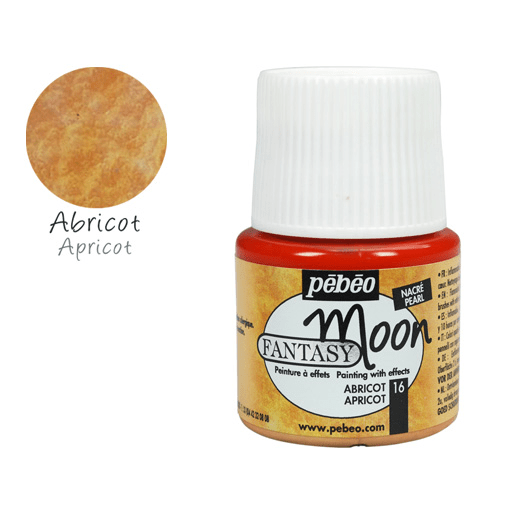 PEBEO Fantasy Moon Marble Paint 45ml 16 Apricot