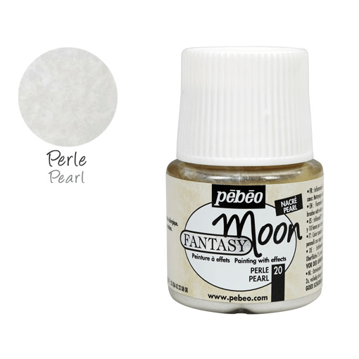 PEBEO Fantasy Moon Marble Paint 45ml 20 Pearl