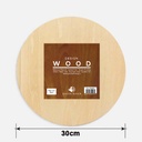 OVJ Basswood Plywood Circle 5mm x 30cm
