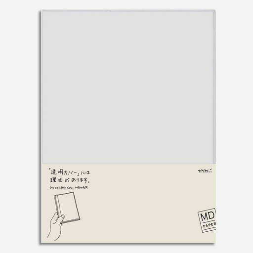 MIDORI MD Notebook Clear Cover A4 Variant