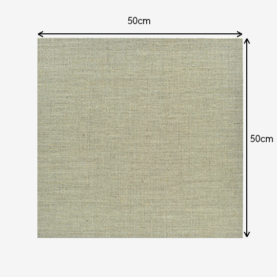PEBEO 3D Raw Linen Canvas 330gsm 3cm x 50cm x 50cm