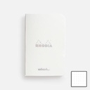 RHODIA Classic Dot Stapled Notebook 80gsm A7 x 24 White