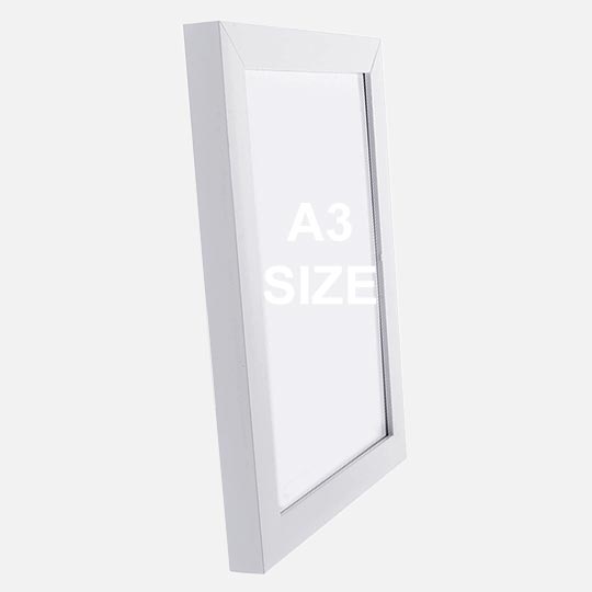 OVJ Wooden Picture Frame A3 White