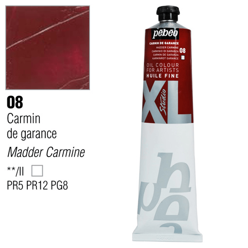 PEBEO XL Studio Oil Color 200ml 08 Madder Carmine