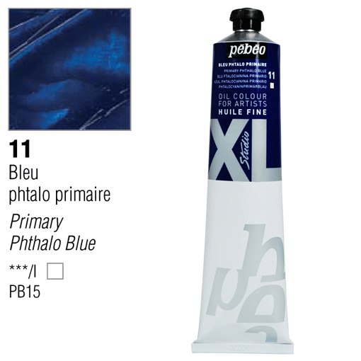 PEBEO XL Studio Oil Color 200ml 11 Primary Phthalo Blue