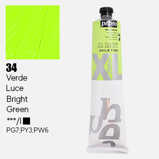 PEBEO XL Studio Oil Color 200ml 34 Bright Green