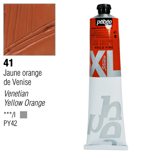 PEBEO XL Studio Oil Color 200ml 41 Venetian Yellow Orange