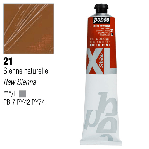 PEBEO XL Studio Oil Color 200ml 21 Raw Sienna