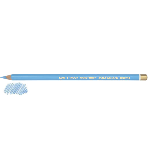 KOH-I-NOOR Polycolor Color Pencil 16 Cerulean Blue