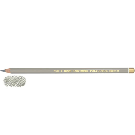 KOH-I-NOOR Polycolor Color Pencil 35 Platine Grey