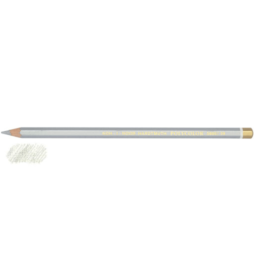 KOH-I-NOOR Polycolor Color Pencil 39 Silver