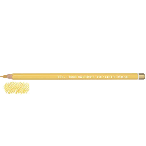 KOH-I-NOOR Polycolor Color Pencil 43 Naples Yellow Light