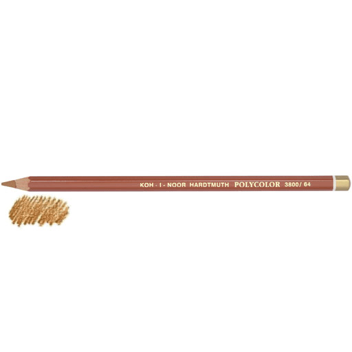 KOH-I-NOOR Polycolor Color Pencil 64 Burnt Ochre