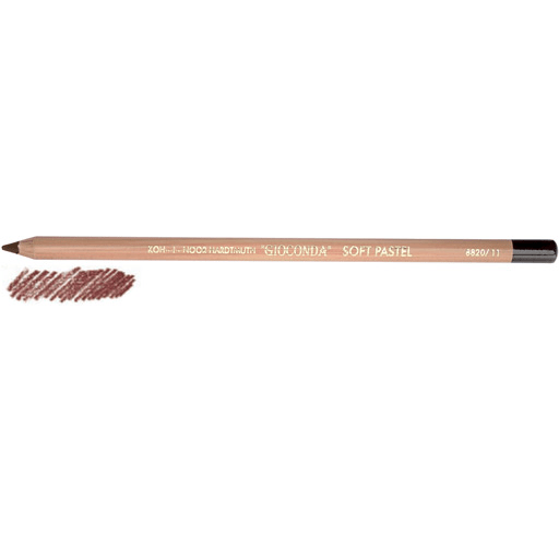 KOH-I-NOOR Gioconda Soft Pastel Pencil 11 Caput Mortuum Light
