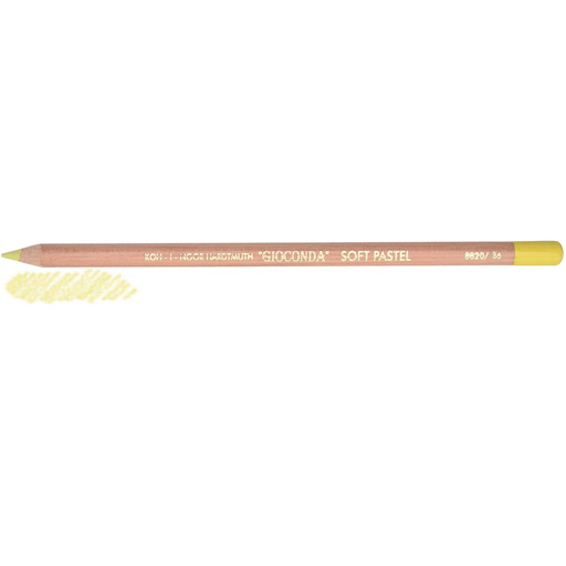KOH-I-NOOR Gioconda Soft Pastel Pencil 36 Lemon Yellow