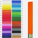 KOH-I-NOOR Crepe Paper 35gsm 50cm x 200cm 12 Dark Orange