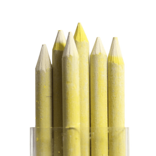 KOH-I-NOOR Polycolor Lead (D)3.8mm x (L)90mm x 6 03 Yellow
