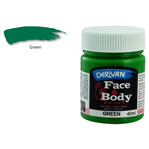 DERIVAN Face & Body Paint 40ml Green