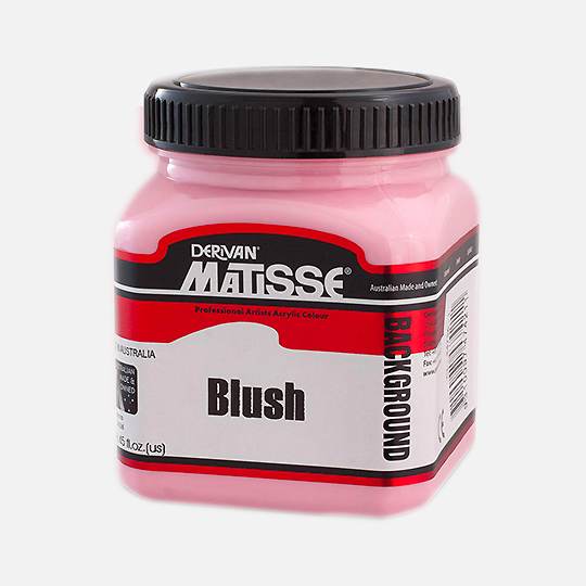 DERIVAN Matisse Mural Opaque Background Paint 250ml Blush