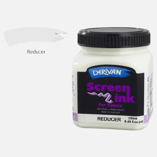 DERIVAN Fabric Screen Ink 250ml Reducer