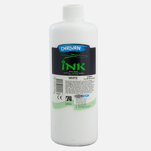 DERIVAN Artist Pigment Ink 500ml White