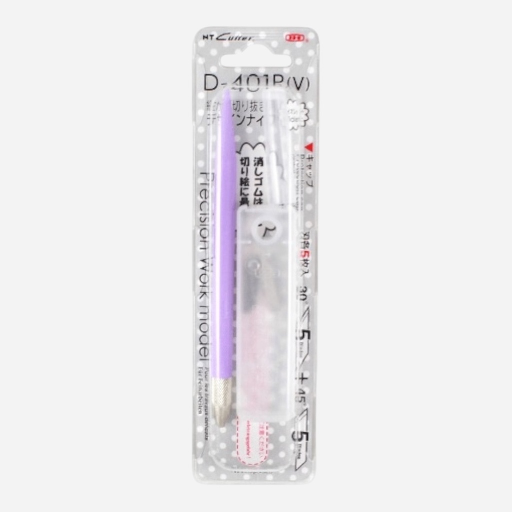 NT D-401P Art Knife Violet