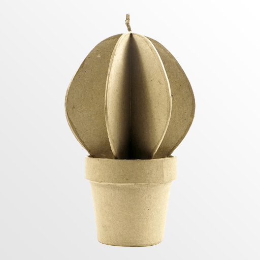 DECOPATCH Paper Mache Ball Cactus