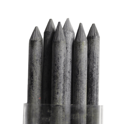 KOH-I-NOOR Polycolor Lead (D)3.8mm x (L)90mm x 6 33 Dark Brown