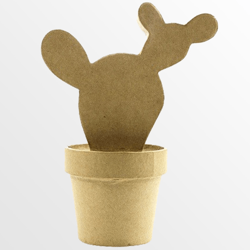 DECOPATCH Paper Mache Western Cactus