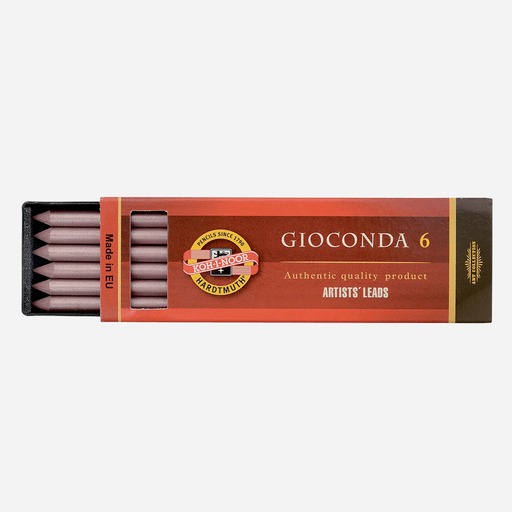 KOH-I-NOOR Gioconda Metallic Lead 5.6mm x 6 Pink