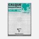 CLAIREFONTAINE Scaled Drawing Tracing Paper 90gsm A4 x 50