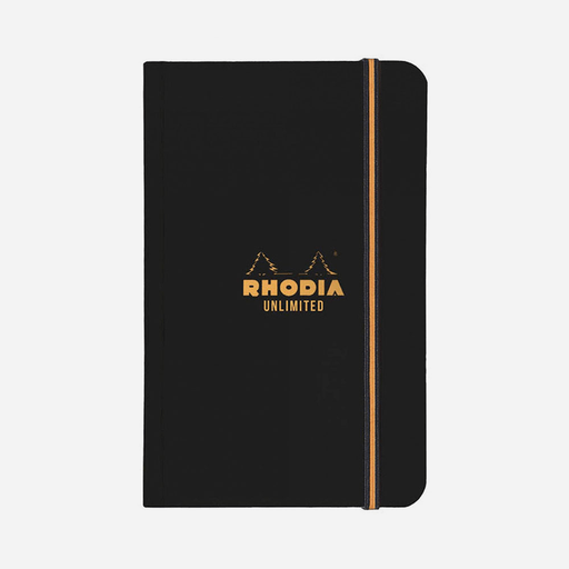 RHODIA Unlimited Lined Notebook 90gsm 9cm x 14cm x 60 Orange
