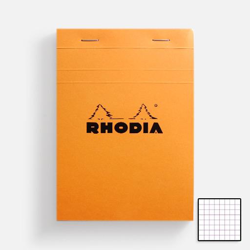 RHODIA Basics Graph Notepad 80gsm 11cm x 17cm x 80 Orange