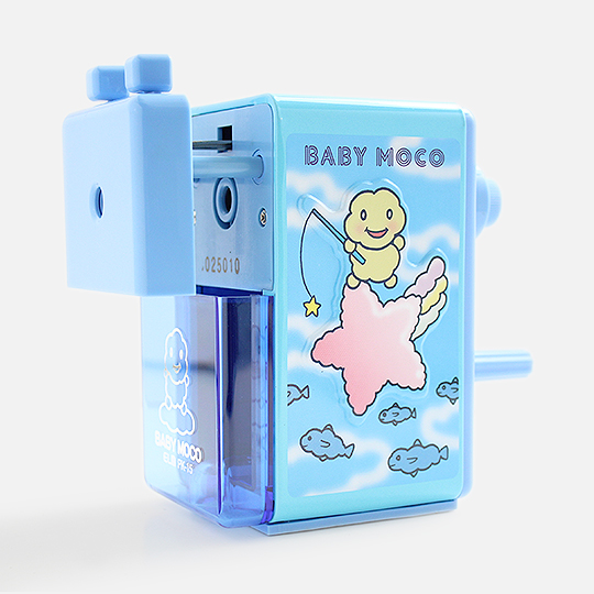 ELM Baby Moc Moc Boy Sharpener Blue