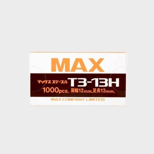 MAX T3-13H Staples 13mm x 1000