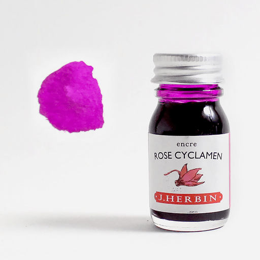 JACQUES HERBIN Fountain Pen Ink 10ml Rose Cyclamen