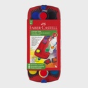 FABER-CASTELL Connector Paint Red Box Set x 12