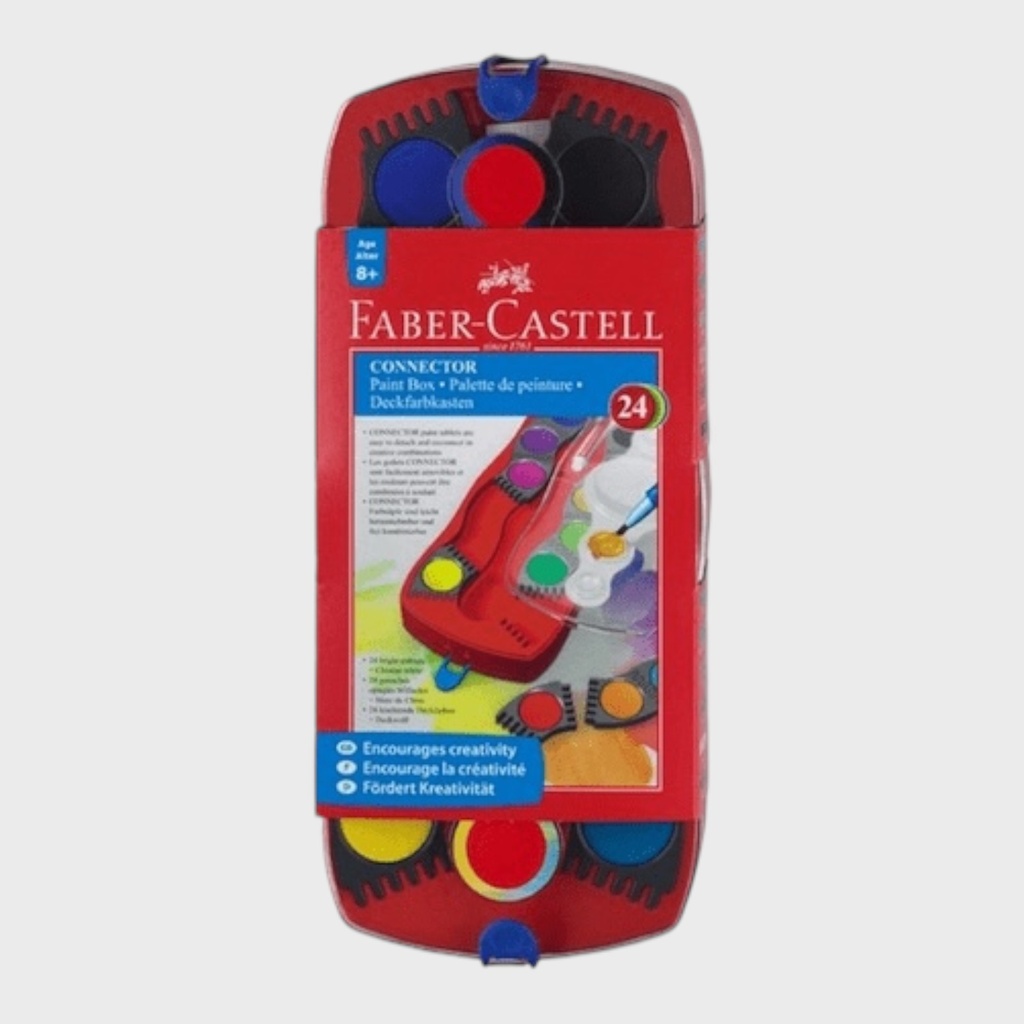FABER-CASTELL Connector Paint Box Set x 24