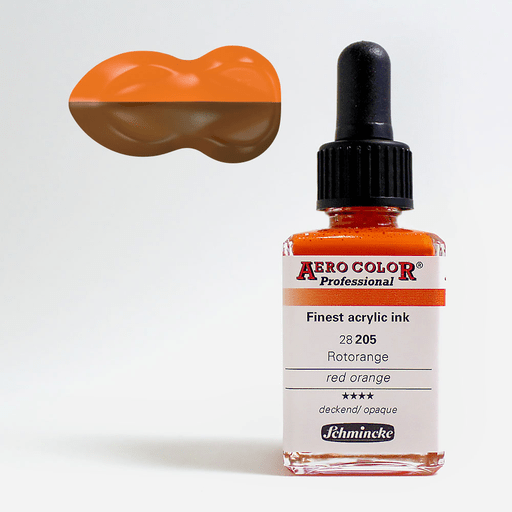 SCHMINCKE Aero Color Acrylic Ink 28ml Red Orange