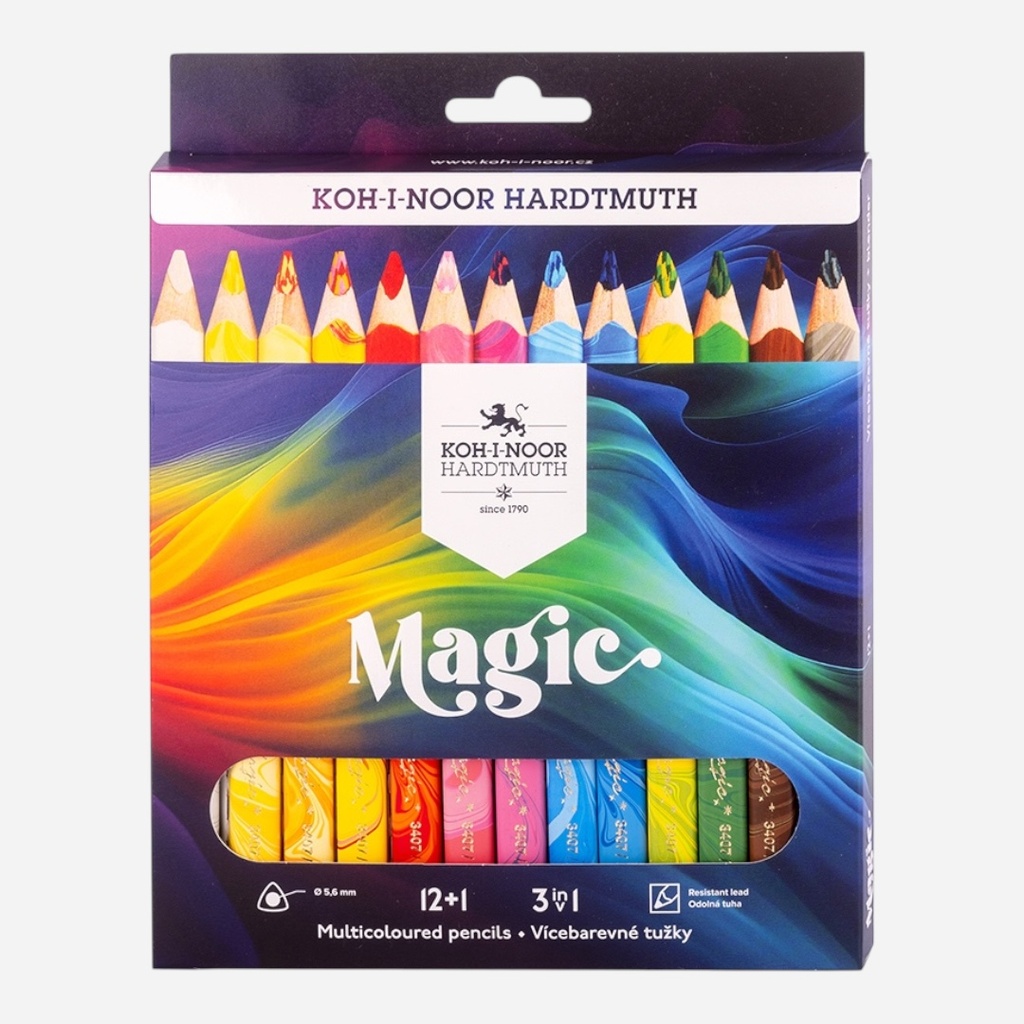 KOH-I-NOOR Magic Multi-Color Pencil Set x 13