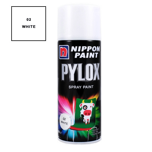 NIPPON Pylox Spray Paint 400ml 02 White