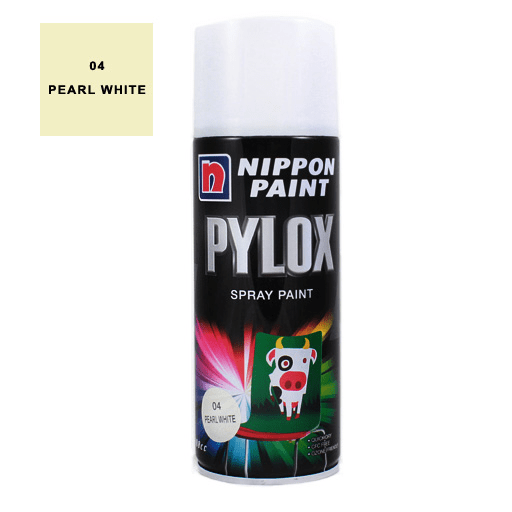 NIPPON Pylox Spray Paint 400ml 04 Pearl White