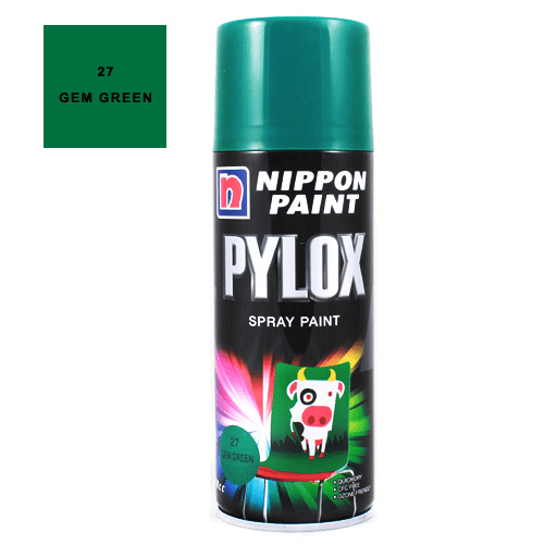 NIPPON Pylox Spray Paint 400ml 27 Gem Green