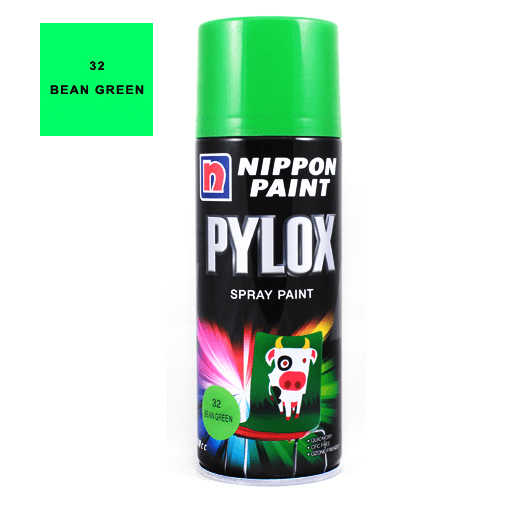 NIPPON Pylox Spray Paint 400ml 32 Bean Green