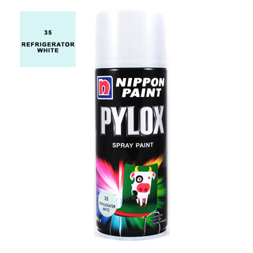 NIPPON Pylox Spray Paint 400ml 35 Refrigerator White
