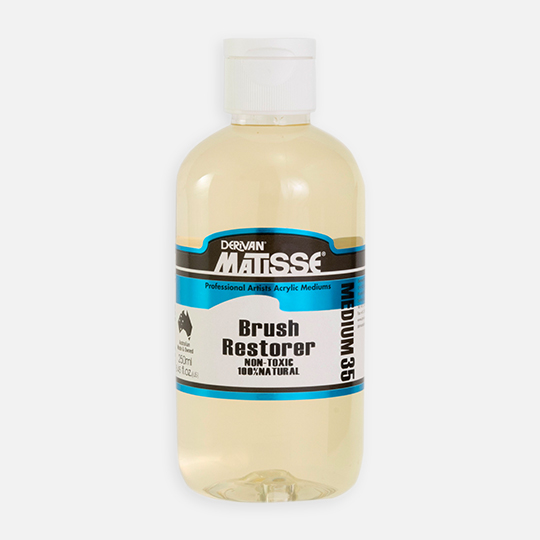 DERIVAN Matisse Brush Restorer 250ml (All Natural Formula)