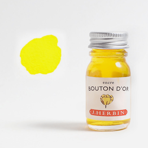 JACQUES HERBIN Fountain Pen Ink 10ml Bouton D’or