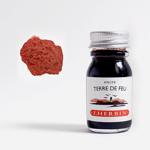 JACQUES HERBIN Fountain Pen Ink 10ml Terre De Feu