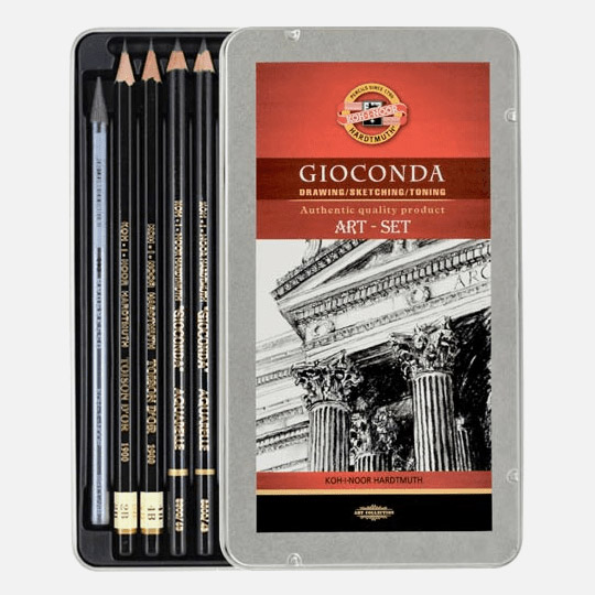KOH-I-NOOR Gioconda Graphite Set x 10