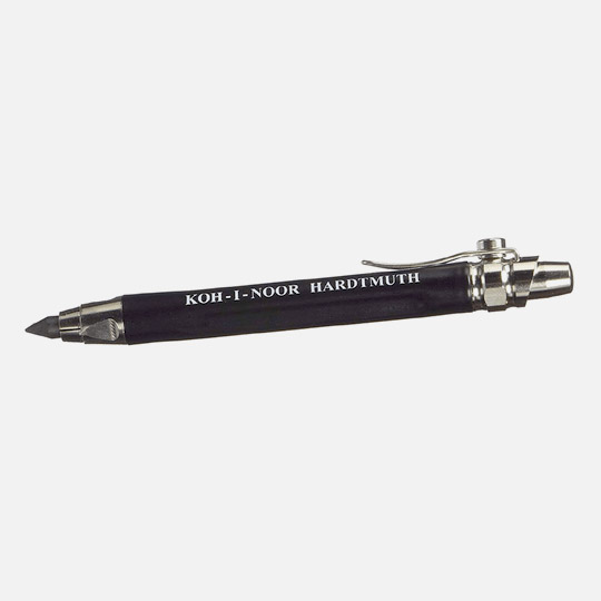 KOH-I-NOOR Metal Clutch Pencil & Lead Pointer 5.6mm